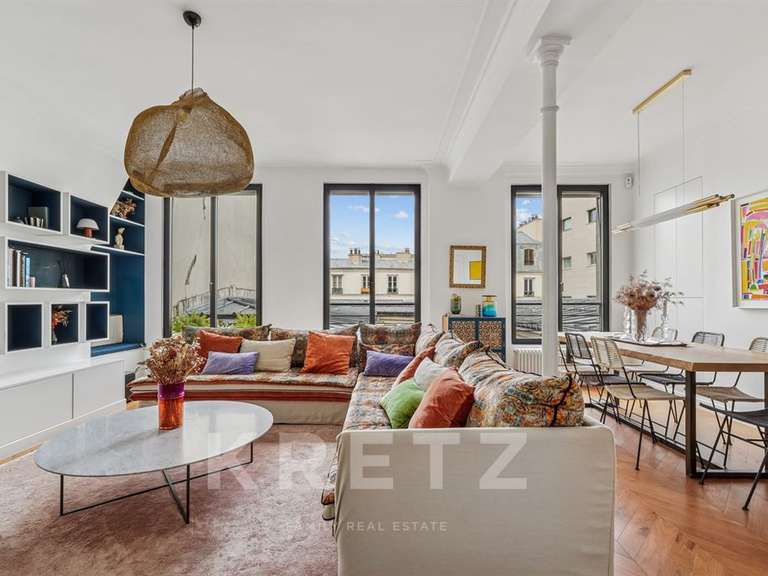 Appartement Paris 2e - 3 chambres - 102m²