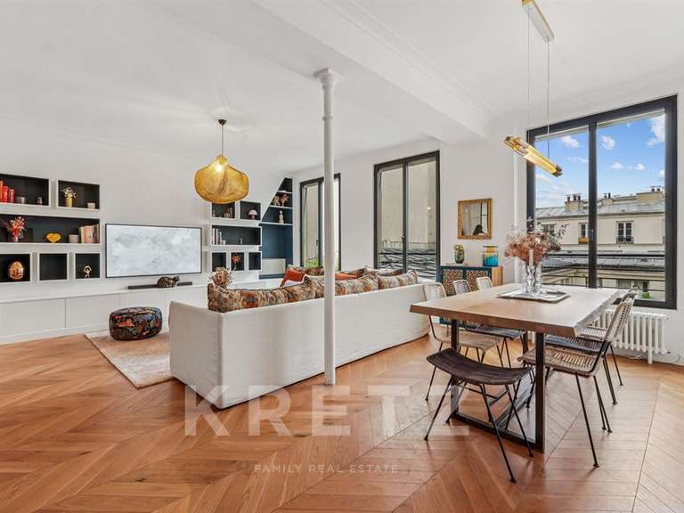 Appartement Paris 2e - 3 chambres - 102m²