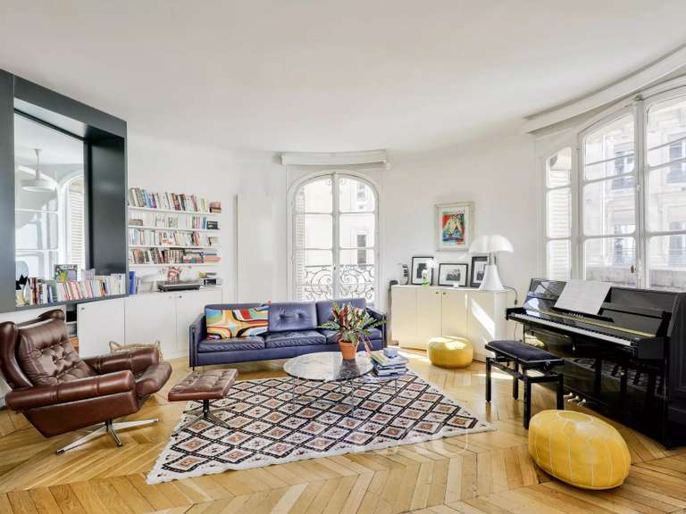 Appartement Paris 2e - 3 chambres - 111m²