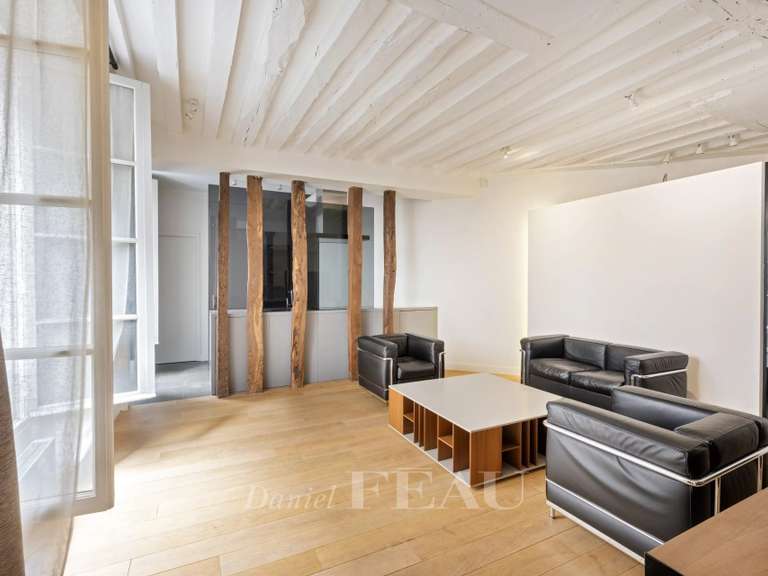 Appartement Paris 2e - 1 chambre - 57m²