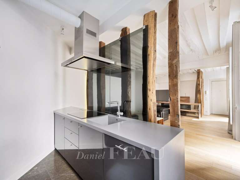 Appartement Paris 2e - 1 chambre - 57m²