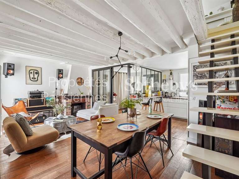 Appartement Paris 2e - 2 chambres - 75m²