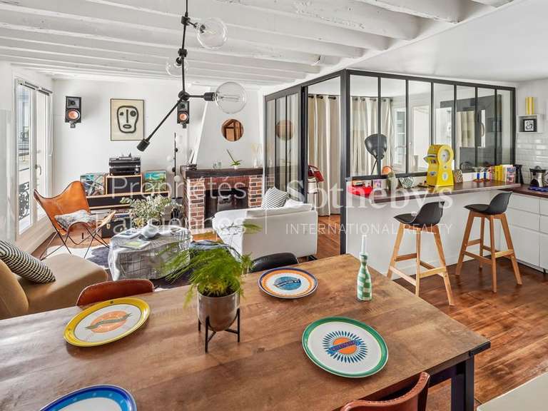 Appartement Paris 2e - 2 chambres - 75m²