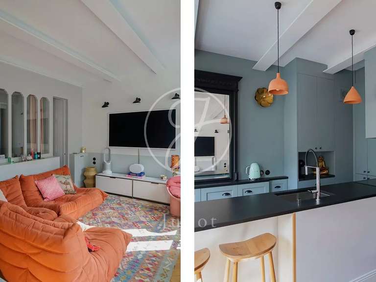 Appartement Paris 2e - 1 chambre - 35m²