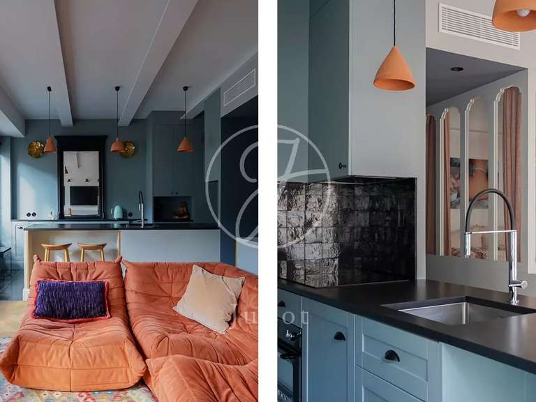 Appartement Paris 2e - 1 chambre - 35m²