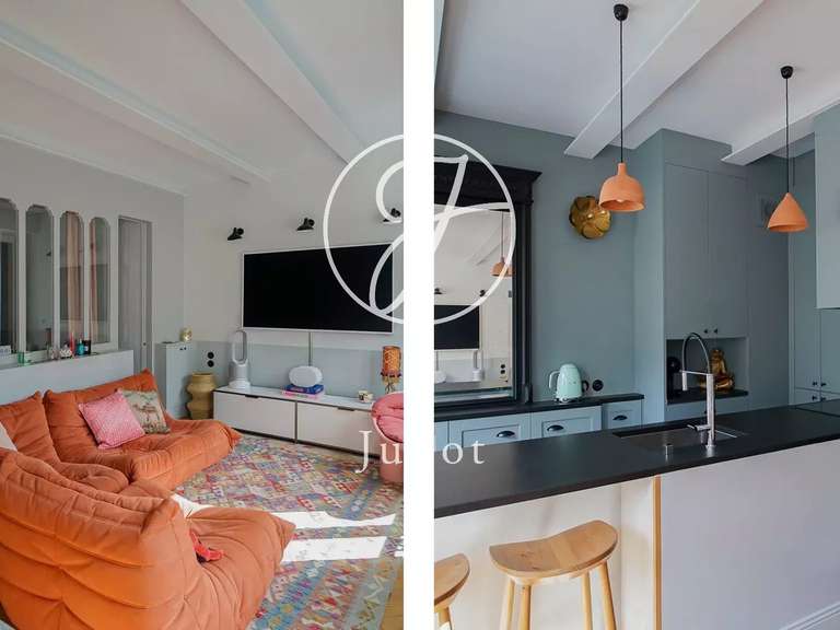 Appartement Paris 2e - 1 chambre - 35m²