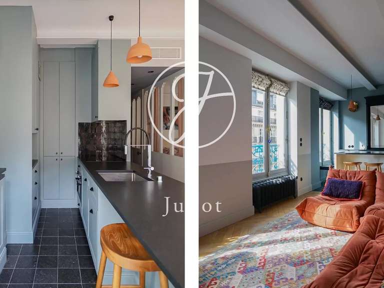 Appartement Paris 2e - 1 chambre - 35m²