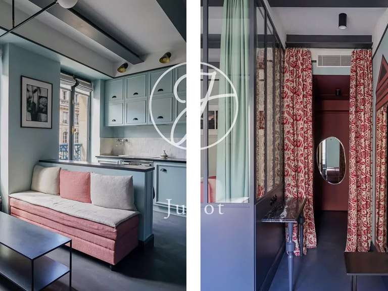 Appartement Paris 2e - 1 chambre - 25m²