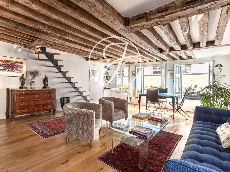 Appartement Paris 2e - 2 chambres - 96m²