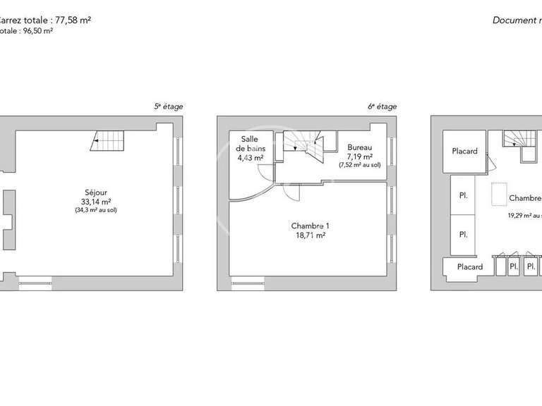 Apartment Paris 2e - 2 bedrooms - 96m²