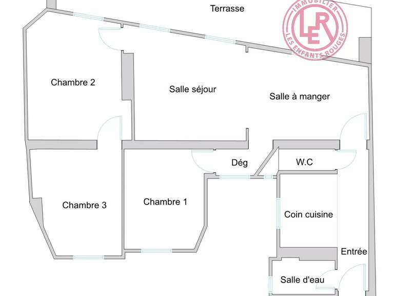 Appartement Paris 2e - 3 chambres - 78m²