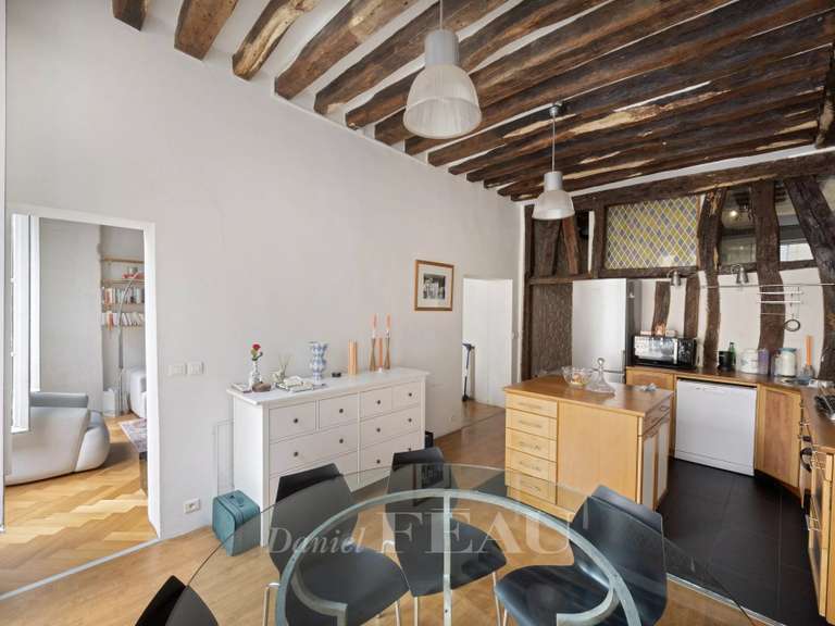Appartement Paris 2e - 1 chambre - 62m²