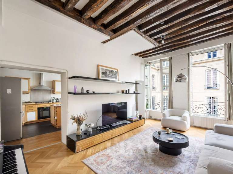 Appartement Paris 2e - 1 chambre - 62m²