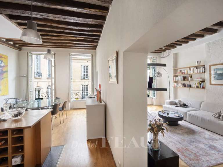 Appartement Paris 2e - 1 chambre - 62m²