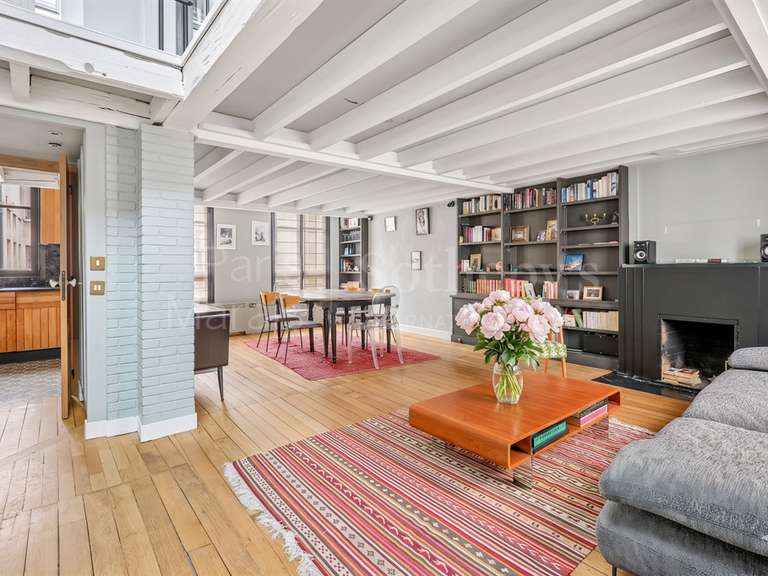 Appartement Paris 2e - 3 chambres - 123m²