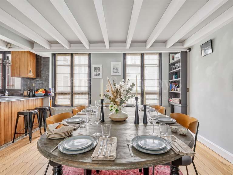 Appartement Paris 2e - 3 chambres - 123m²