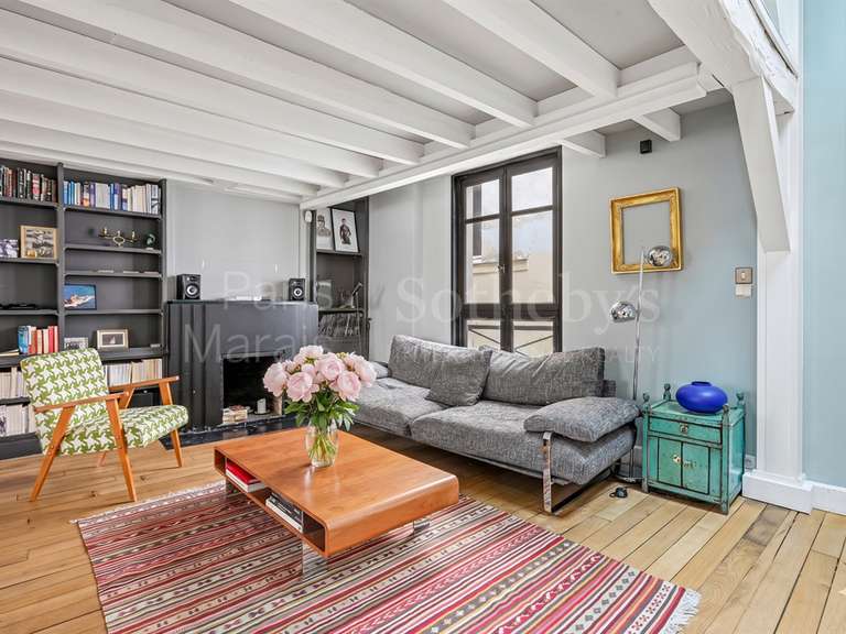Appartement Paris 2e - 3 chambres - 123m²