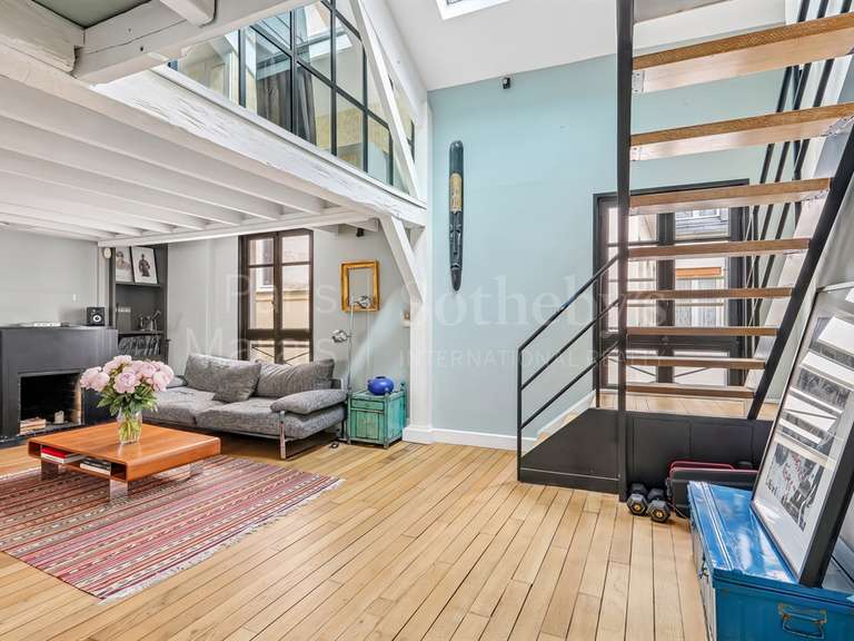 Appartement Paris 2e - 3 chambres - 123m²