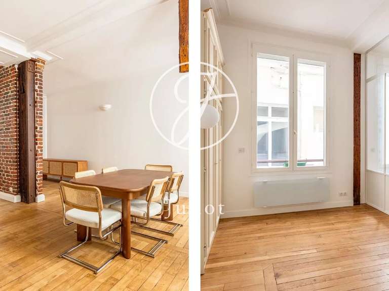 Appartement Paris 2e - 1 chambre - 83m²
