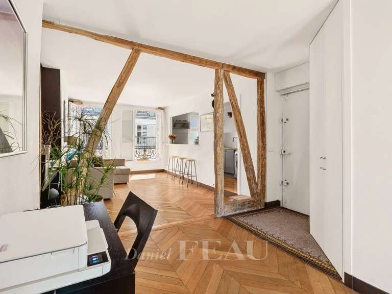 Appartement Paris 2e - 1 chambre - 58m²