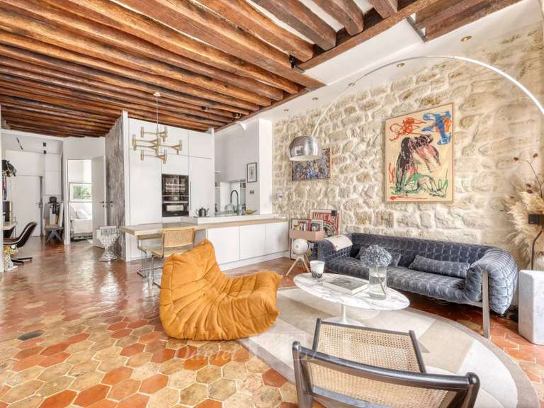 Appartement Paris 2e - 1 chambre - 54m²