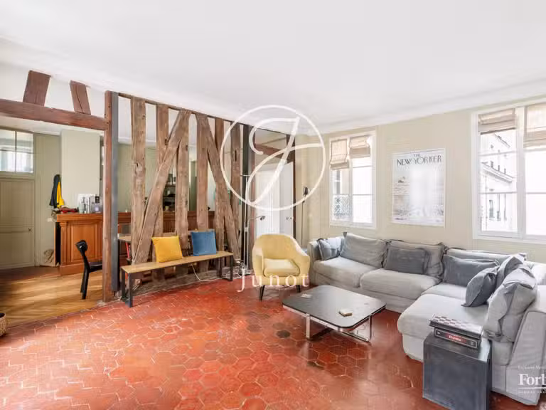 Appartement Paris 2e - 2 chambres - 89m²