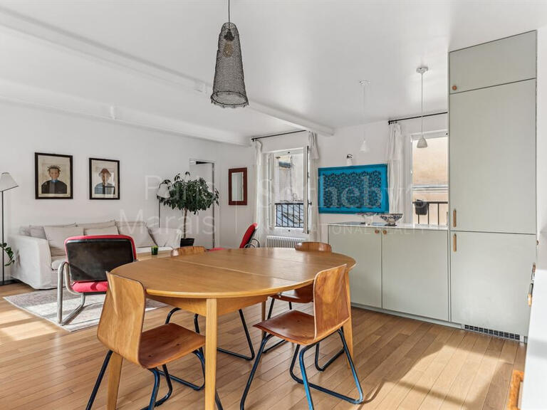Appartement Paris 3e - 2 chambres - 86m²