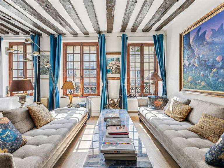 Appartement Paris 3e - 2 chambres - 89m²