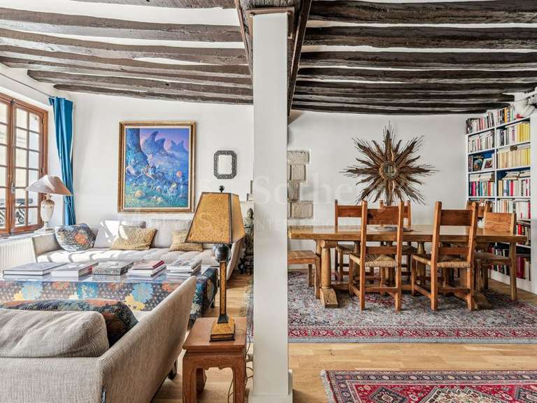 Appartement Paris 3e - 2 chambres - 89m²