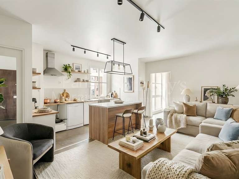 Appartement Paris 3e - 1 chambre - 43m²