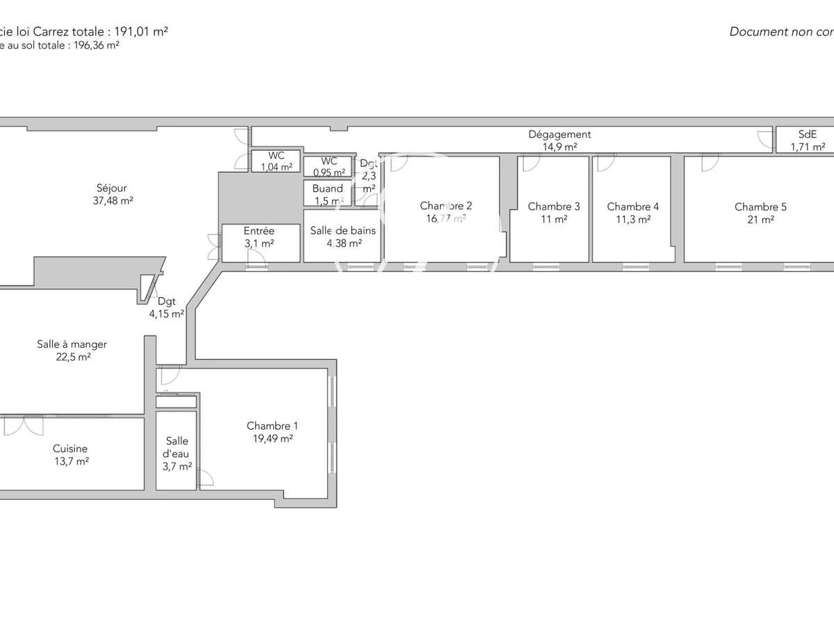 Appartement Paris 3e