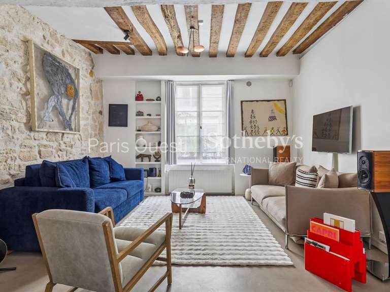 Appartement Paris 3e - 1 chambre - 67m²