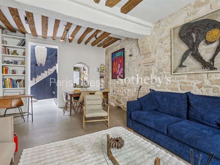 Appartement Paris 3e - 1 chambre - 67m²