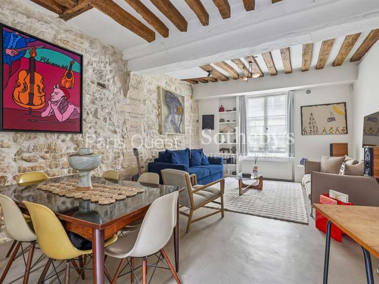 Appartement Paris 3e - 1 chambre - 67m²