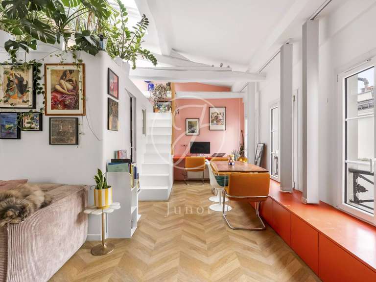 Appartement Paris 3e - 1 chambre - 57m²