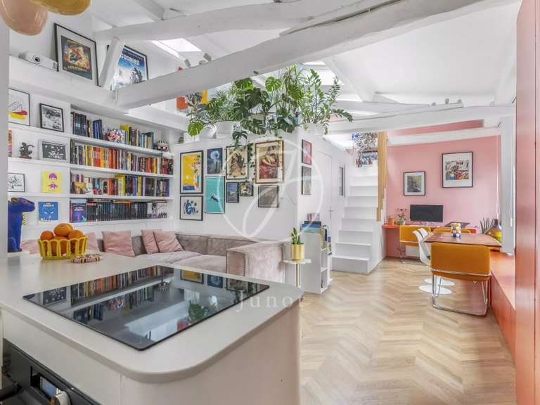 Appartement Paris 3e - 1 chambre - 57m²