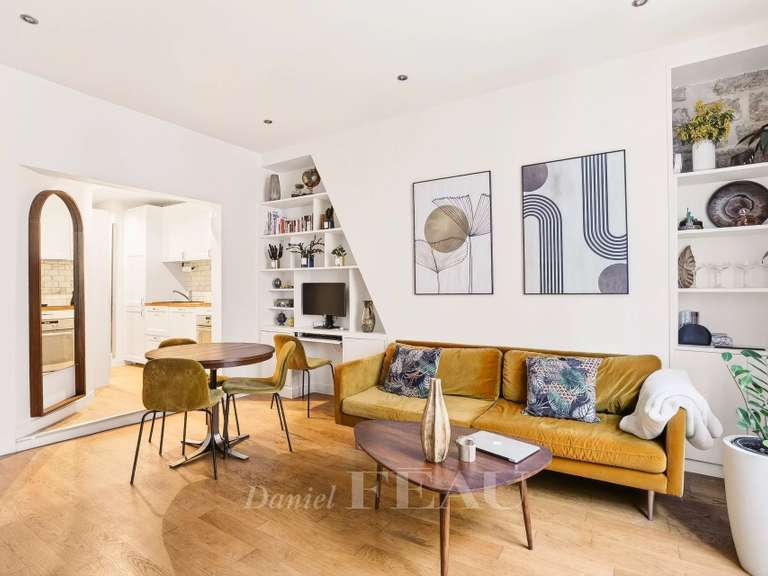 Appartement Paris 3e - 1 chambre - 34m²