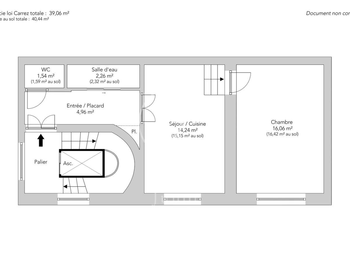 Appartement Paris 3e