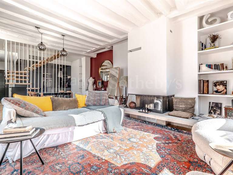 Appartement Paris 3e - 1 chambre - 90m²