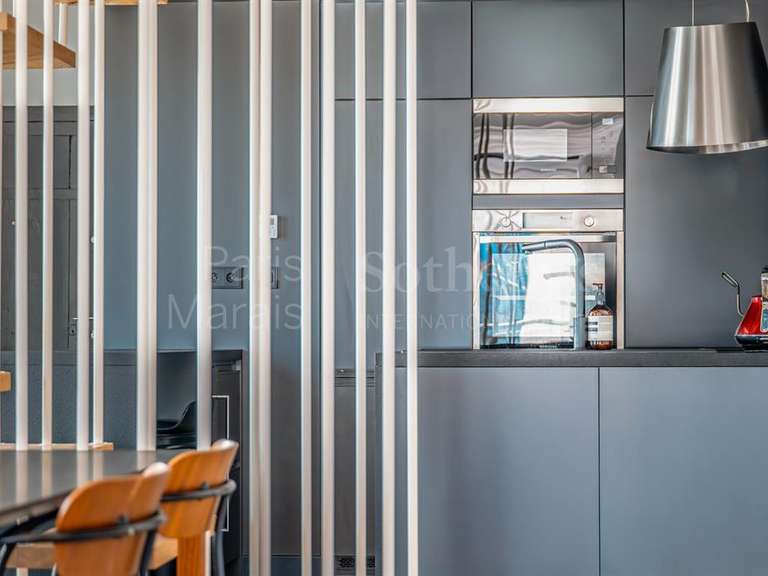 Appartement Paris 3e - 1 chambre - 90m²