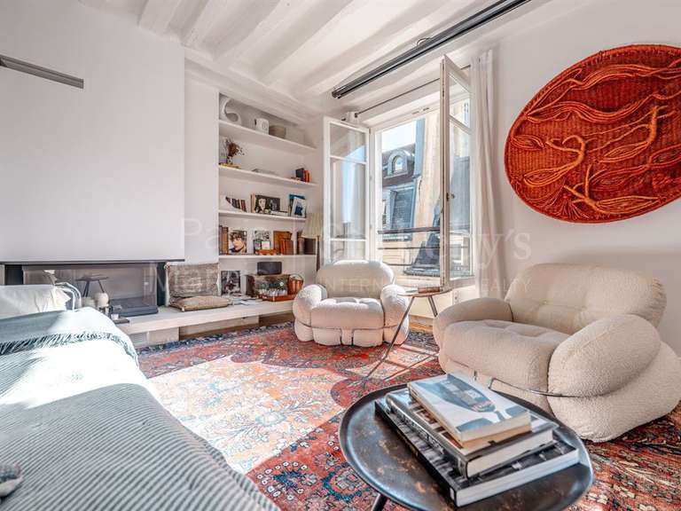 Appartement Paris 3e - 1 chambre - 90m²