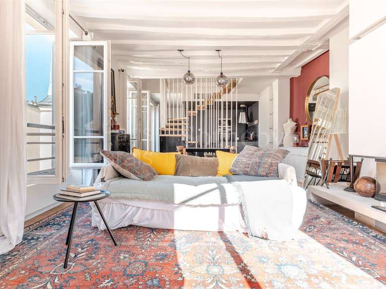 Appartement Paris 3e - 1 chambre - 90m²