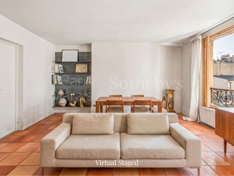 Appartement Paris 3e - 1 chambre - 61m²