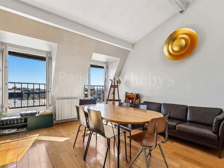 Appartement Paris 3e - 1 chambre - 65m²