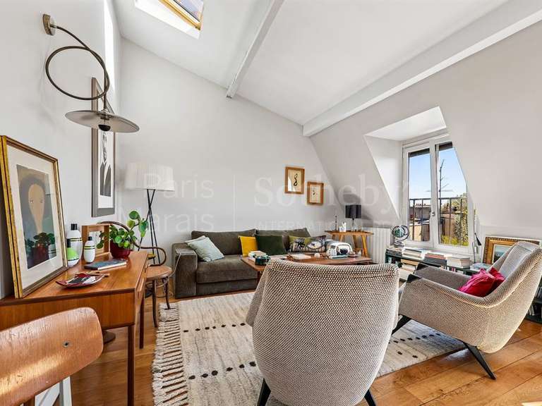 Appartement Paris 3e - 1 chambre - 65m²