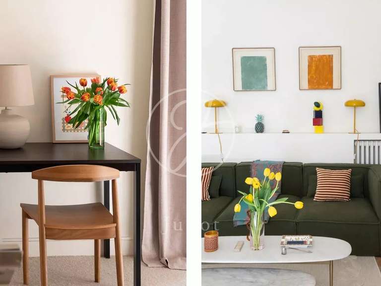 Appartement Paris 3e - 2 chambres - 99m²