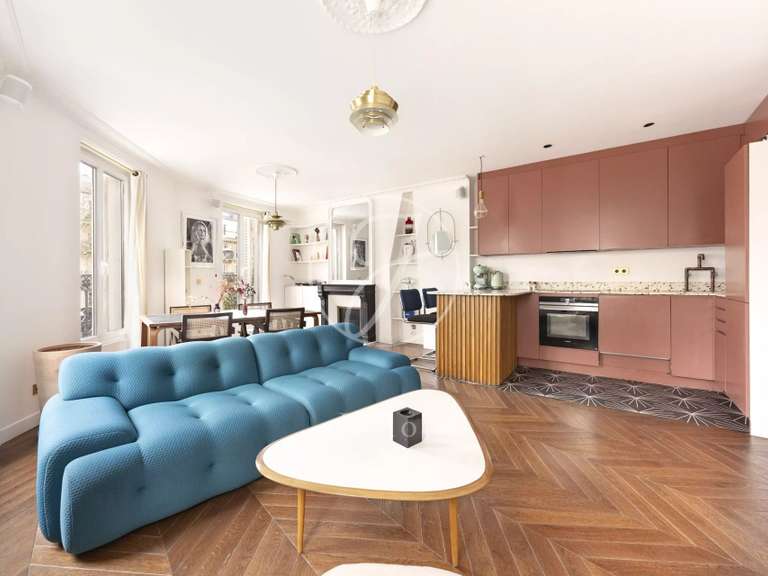 Appartement Paris 3e - 1 chambre - 56m²