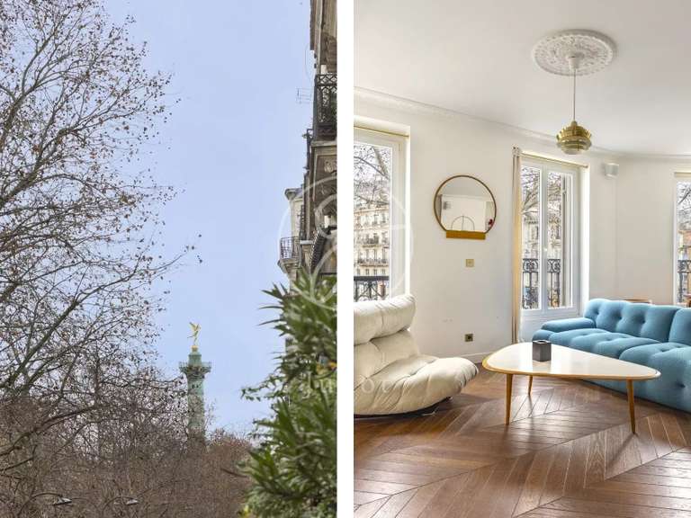 Appartement Paris 3e - 1 chambre - 56m²