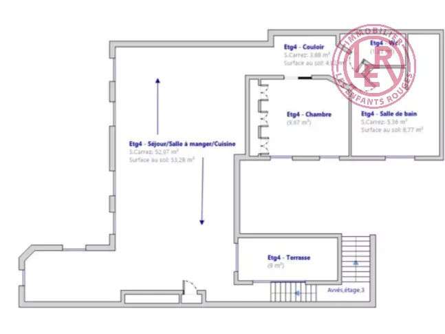 Appartement Paris 3e