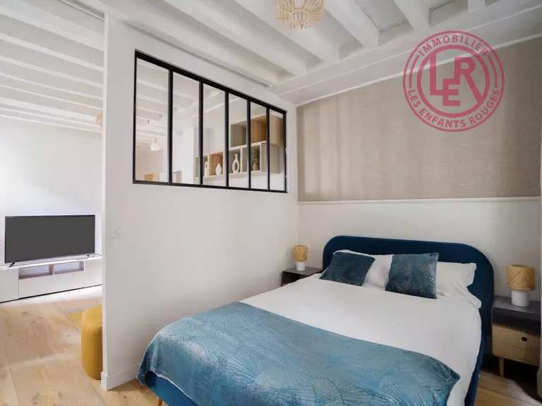 Appartement Paris 3e - 1 chambre - 27m²